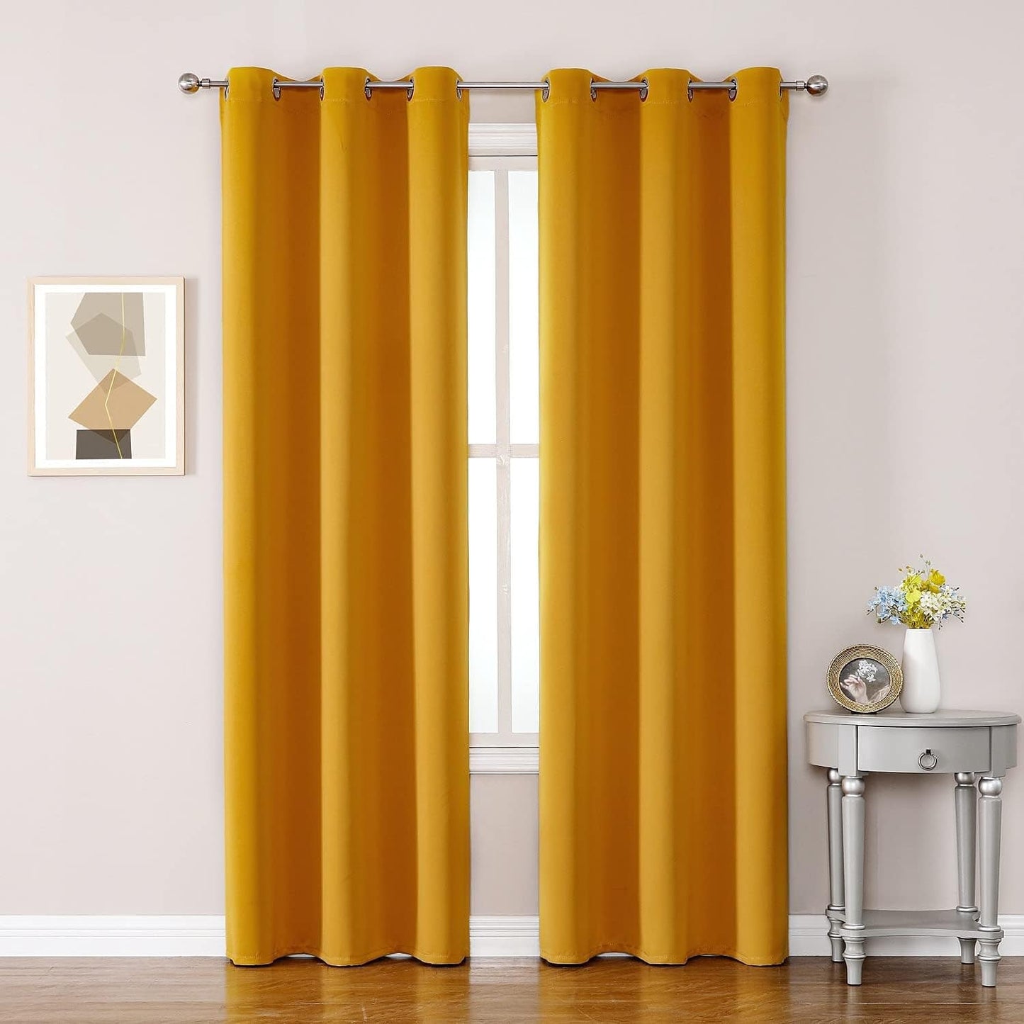 Cortinas Blackout 90% 2 Paneles (270x200cm)