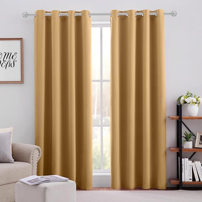 Cortinas Blackout 90% 2 Paneles (280x220cm)
