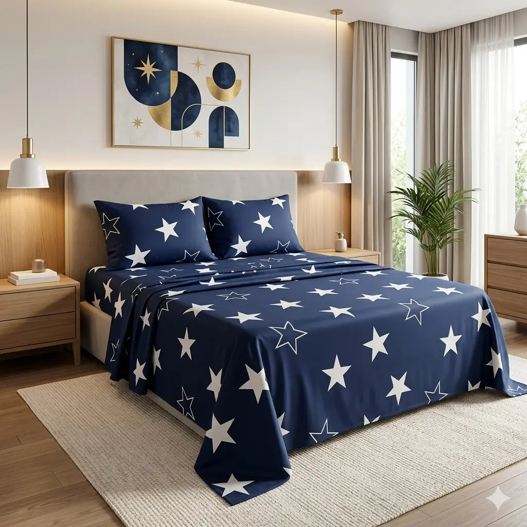 Estampada Stars - 30 cms de fuelle