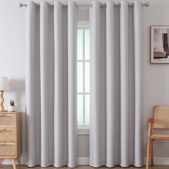 Cortinas Blackout 90% 2 Paneles (270x200cm)