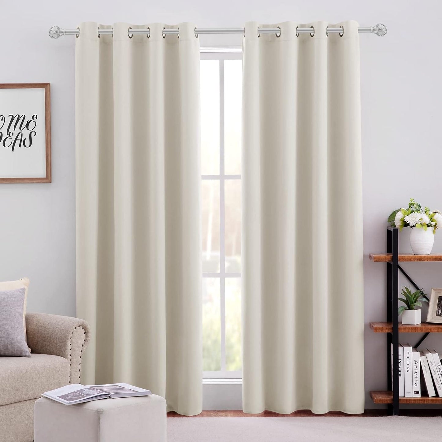 Cortinas Blackout 90% 2 Paneles (280x220cm)