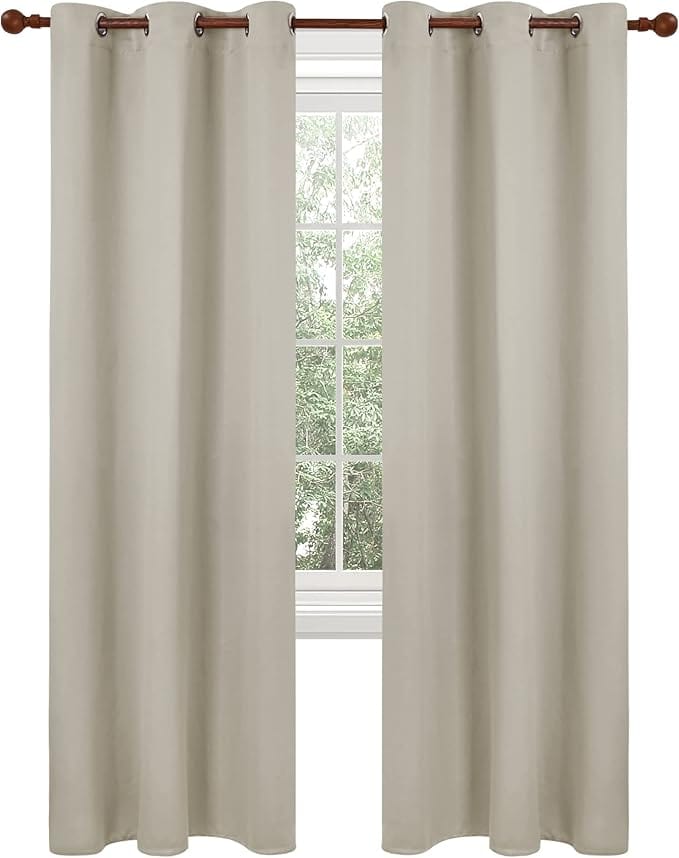 Cortinas Blackout 90% 2 Paneles (270x200cm)