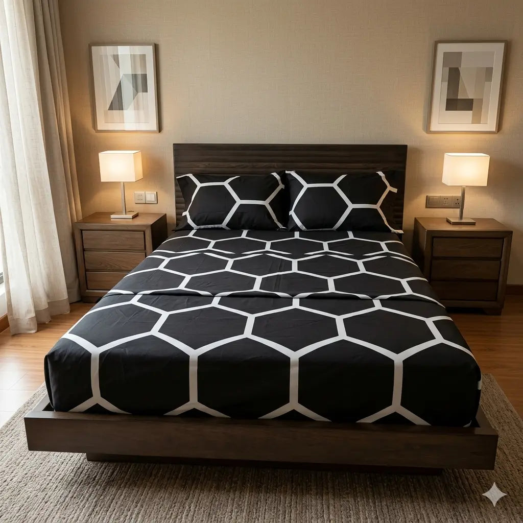 Estampada Black - 30 cms de fuelle