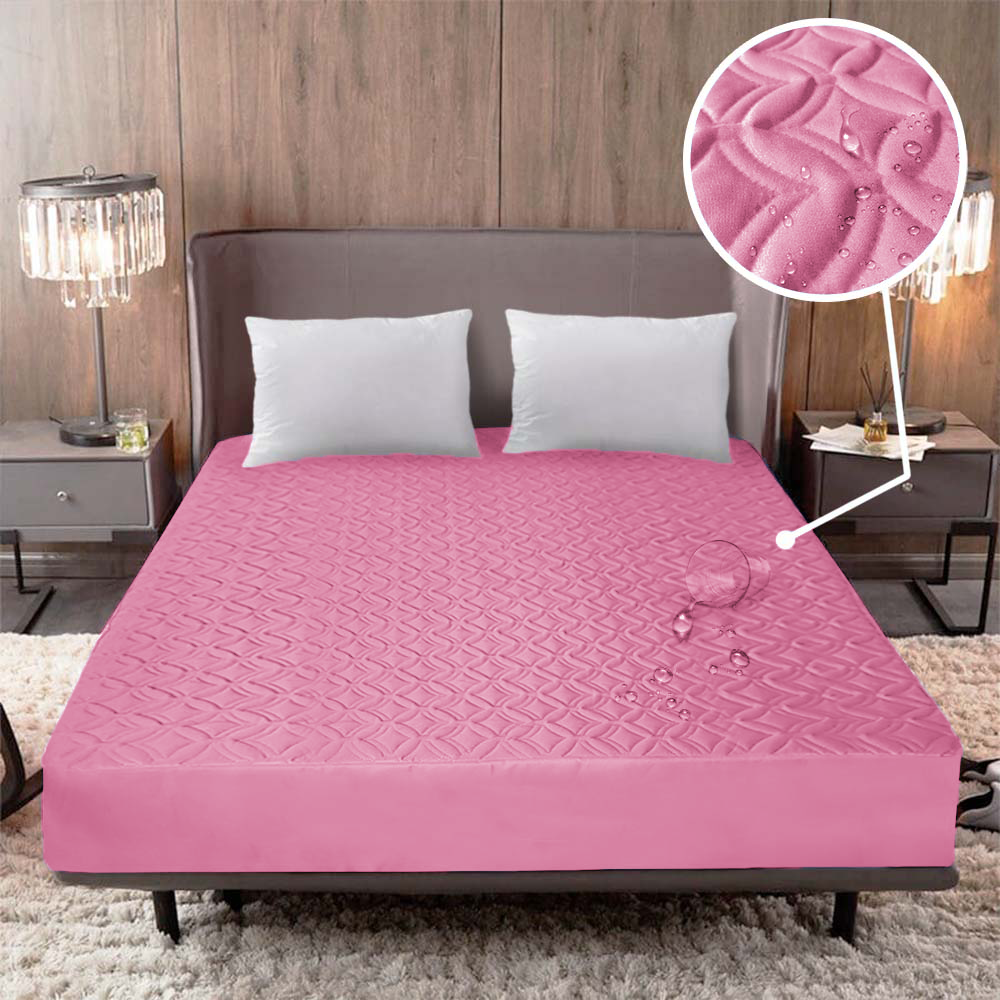 Combo Protector de colchón IMPERMEABLE + Fundas