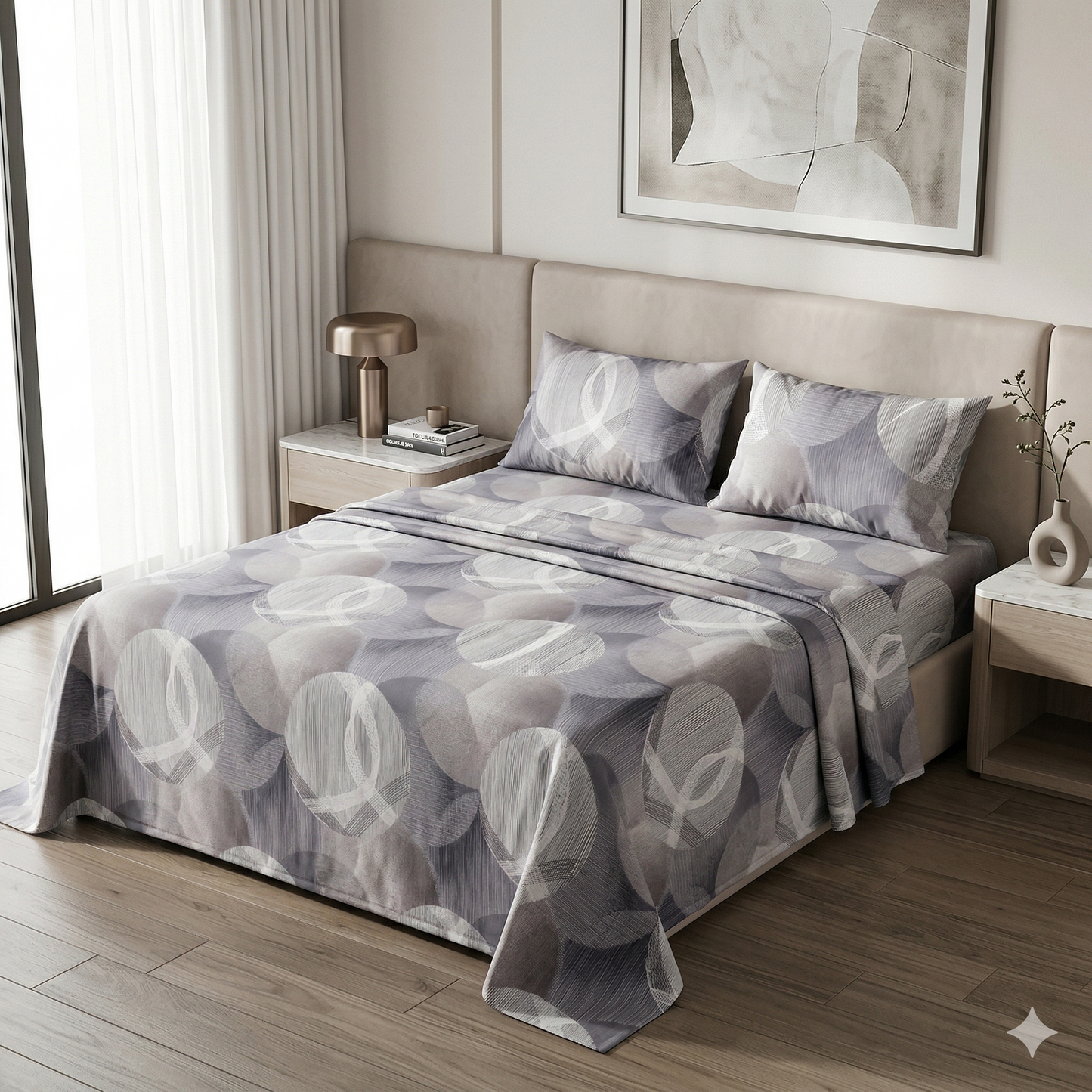 Estampada Morado - 30 cms de fuelle
