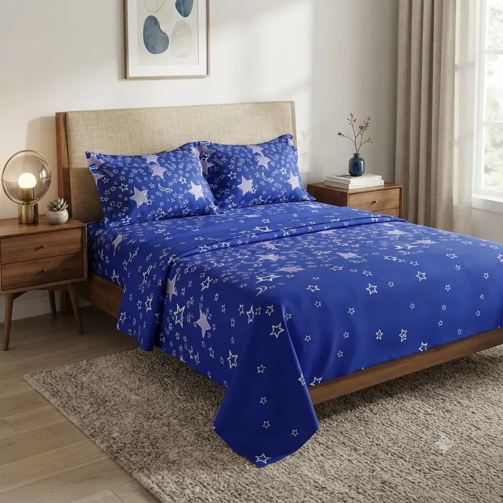 Estampada Celeste - 30 cms de fuelle