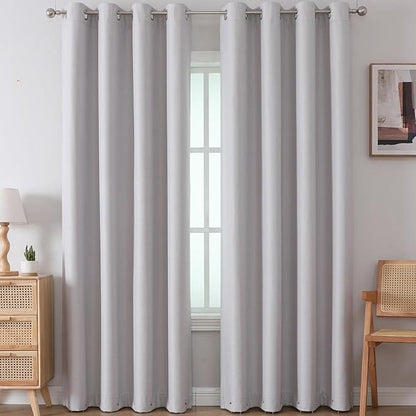 Cortinas Blackout 90% 2 Paneles (270x200cm)