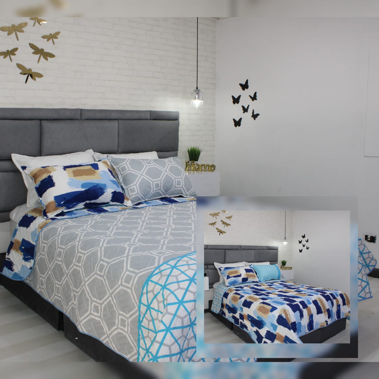 Cubrelecho Doble Faz - Wall