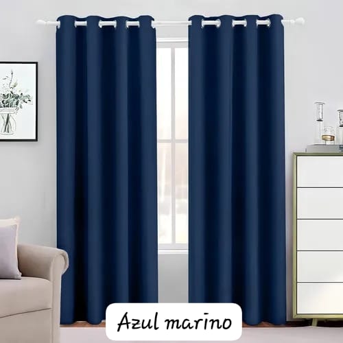Cortina Blackout 100% 2 paneles (260x220cm)