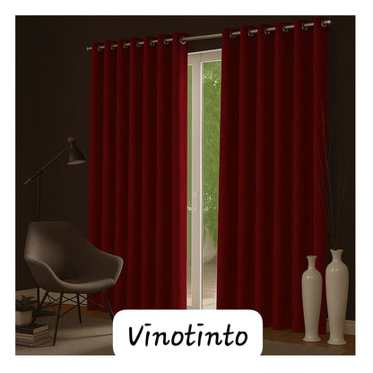 Cortina Blackout 100% 2 paneles (260x220cm)
