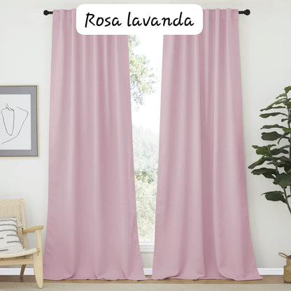 Cortina Blackout 100% 2 paneles (260x220cm)