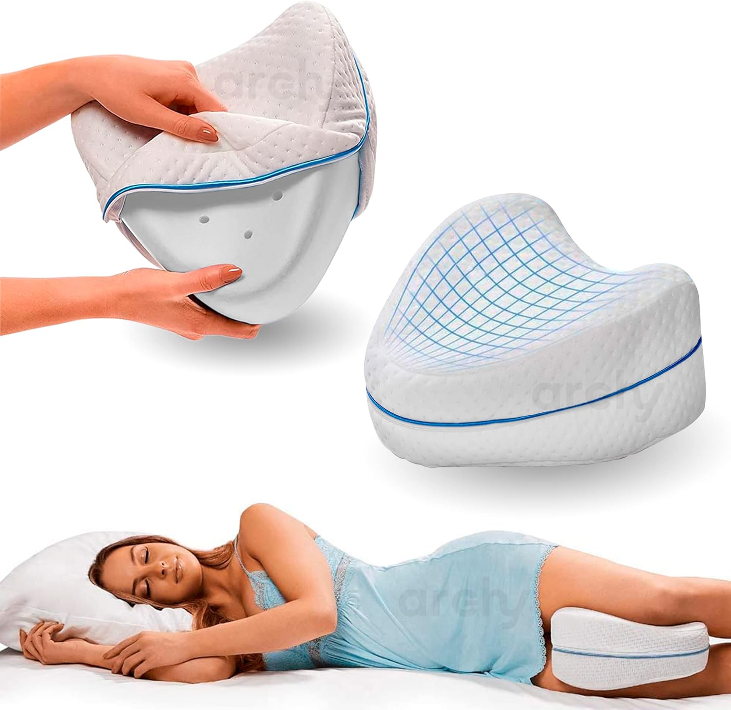 Combo Almohada + Entre pierna  Spa 3D