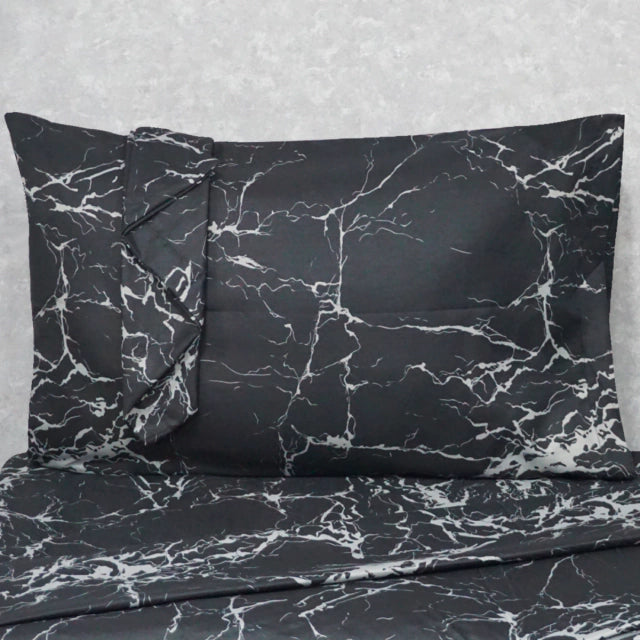 Estampada Mármol Negro