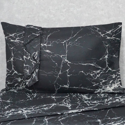 Estampada Mármol Negro