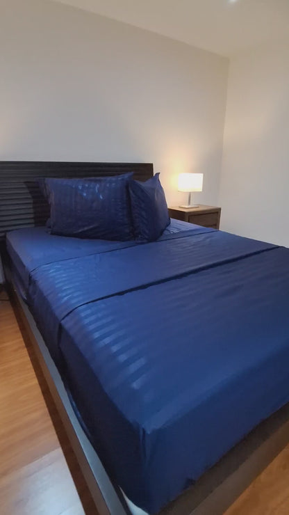 Premium Unicolor Azul Oxford