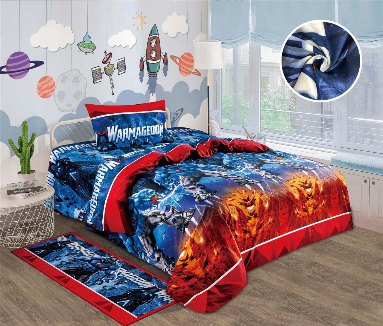 Juego de sabana infantil cama semidoble