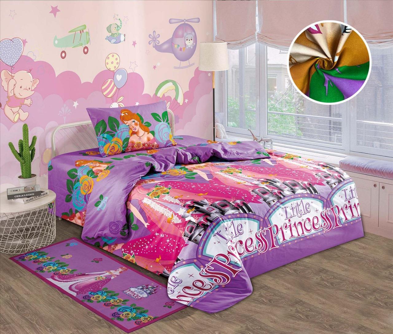 Juego de sabana infantil cama semidoble