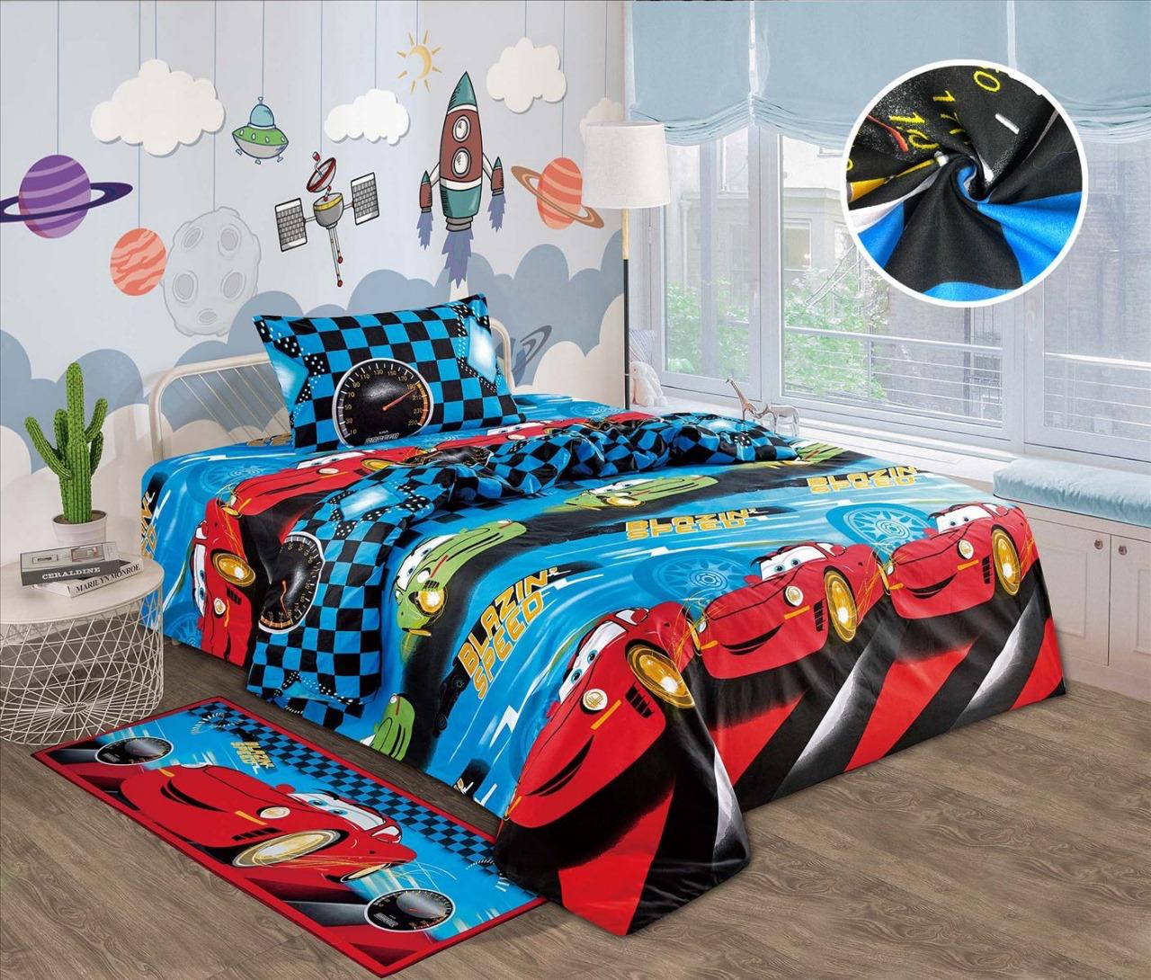 Juego de sabana infantil cama semidoble