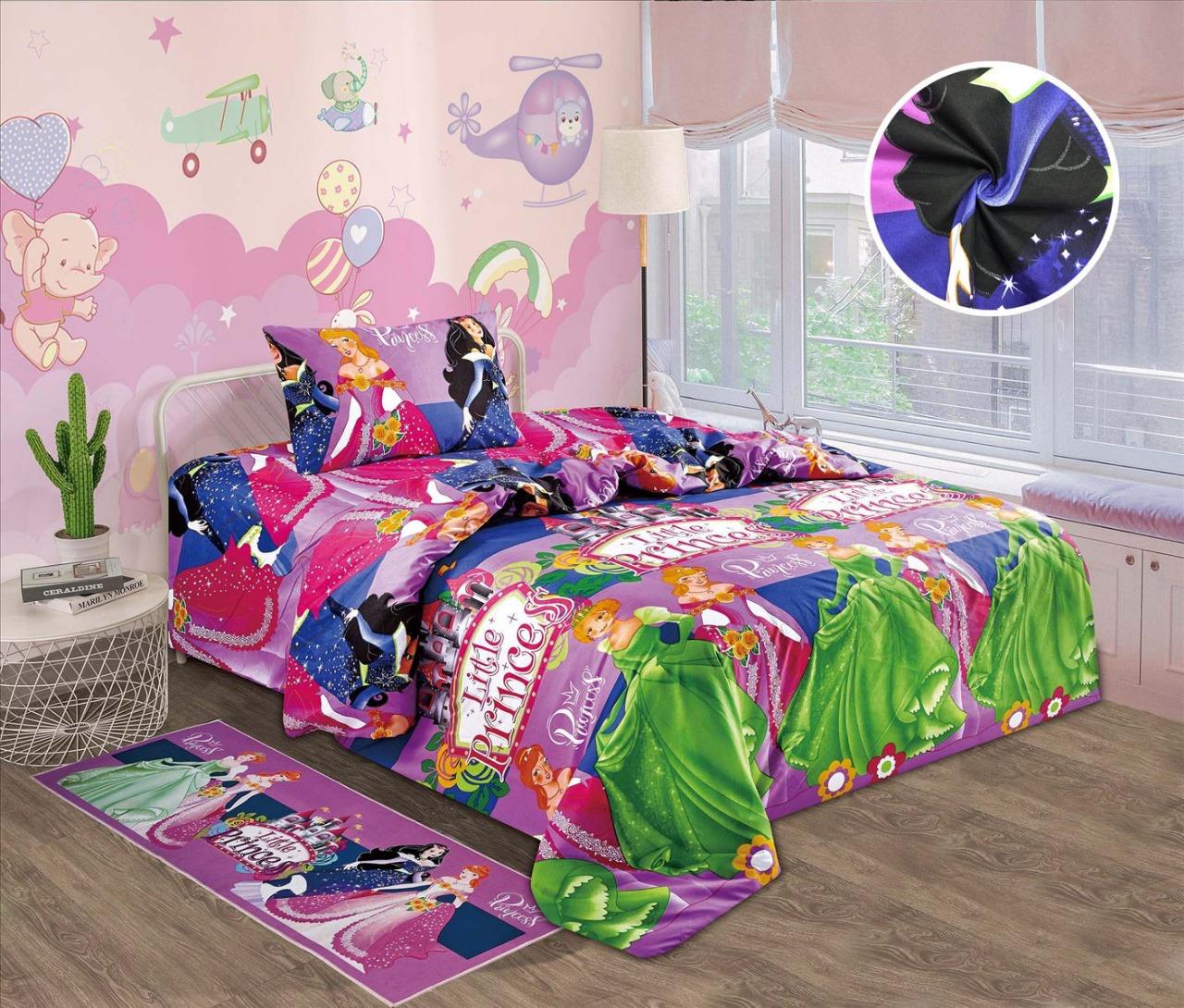 Juego de sabana infantil cama semidoble